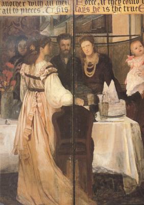 Alma-Tadema, Sir Lawrence The Epps Family Screen (detao) (mk23)